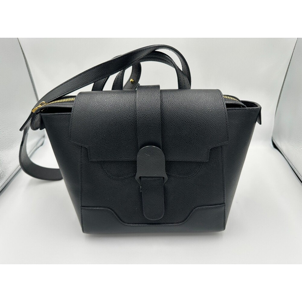 Senreve Maestra Leather Convertible Bag Black Women's
